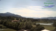 Archiv Foto Webcam Blick vom Geratser Hof auf die Niedersonthofener Seen 11:00