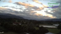 Archiv Foto Webcam Blick vom Geratser Hof auf die Niedersonthofener Seen 19:00