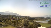 Archiv Foto Webcam Blick vom Geratser Hof auf die Niedersonthofener Seen 07:00