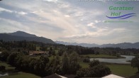 Archiv Foto Webcam Blick vom Geratser Hof auf die Niedersonthofener Seen 11:00