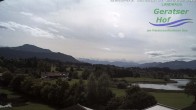 Archiv Foto Webcam Blick vom Geratser Hof auf die Niedersonthofener Seen 11:00