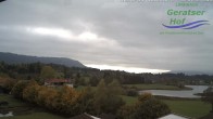 Archiv Foto Webcam Blick vom Geratser Hof auf die Niedersonthofener Seen 13:00