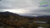 Archiv Foto Webcam Blick vom Geratser Hof auf die Niedersonthofener Seen 09:00