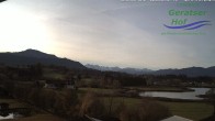 Archiv Foto Webcam Blick vom Geratser Hof auf die Niedersonthofener Seen 07:00