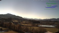 Archiv Foto Webcam Blick vom Geratser Hof auf die Niedersonthofener Seen 08:00