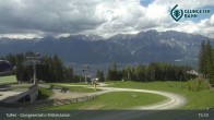 Archiv Foto Webcam Tulfes: Blick von der Mittelstation am Glungezer 14:00