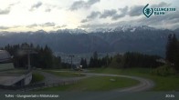 Archiv Foto Webcam Tulfes: Blick von der Mittelstation am Glungezer 02:00