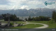 Archiv Foto Webcam Tulfes: Blick von der Mittelstation am Glungezer 14:00