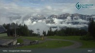 Archiv Foto Webcam Tulfes: Blick von der Mittelstation am Glungezer 08:00