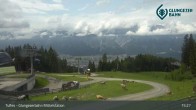 Archiv Foto Webcam Tulfes: Blick von der Mittelstation am Glungezer 14:00