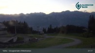 Archiv Foto Webcam Tulfes: Blick von der Mittelstation am Glungezer 02:00