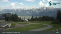Archiv Foto Webcam Tulfes: Blick von der Mittelstation am Glungezer 08:00