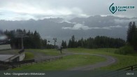 Archiv Foto Webcam Tulfes: Blick von der Mittelstation am Glungezer 08:00