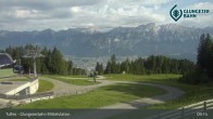 Archiv Foto Webcam Tulfes: Blick von der Mittelstation am Glungezer 08:00