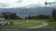 Archiv Foto Webcam Tulfes: Blick von der Mittelstation am Glungezer 14:00