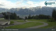 Archiv Foto Webcam Tulfes: Blick von der Mittelstation am Glungezer 08:00