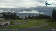 Archiv Foto Webcam Tulfes: Blick von der Mittelstation am Glungezer 08:00