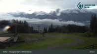 Archiv Foto Webcam Tulfes: Blick von der Mittelstation am Glungezer 02:00