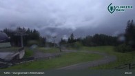 Archiv Foto Webcam Tulfes: Blick von der Mittelstation am Glungezer 02:00