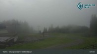 Archiv Foto Webcam Tulfes: Blick von der Mittelstation am Glungezer 06:00