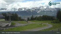 Archiv Foto Webcam Tulfes: Blick von der Mittelstation am Glungezer 12:00