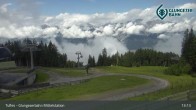 Archiv Foto Webcam Tulfes: Blick von der Mittelstation am Glungezer 12:00