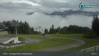 Archiv Foto Webcam Tulfes: Blick von der Mittelstation am Glungezer 08:00