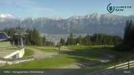 Archiv Foto Webcam Tulfes: Blick von der Mittelstation am Glungezer 08:00