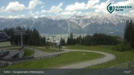 Archiv Foto Webcam Tulfes: Blick von der Mittelstation am Glungezer 12:00