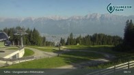 Archiv Foto Webcam Tulfes: Blick von der Mittelstation am Glungezer 08:00