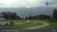 Archiv Foto Webcam Tulfes: Blick von der Mittelstation am Glungezer 18:00