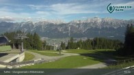 Archiv Foto Webcam Tulfes: Blick von der Mittelstation am Glungezer 09:00