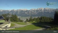 Archiv Foto Webcam Tulfes: Blick von der Mittelstation am Glungezer 09:00