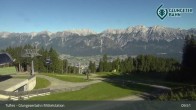 Archiv Foto Webcam Tulfes: Blick von der Mittelstation am Glungezer 09:00