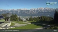 Archiv Foto Webcam Tulfes: Blick von der Mittelstation am Glungezer 09:00