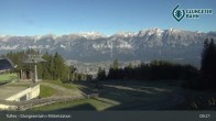 Archiv Foto Webcam Tulfes: Blick von der Mittelstation am Glungezer 08:00