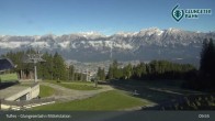 Archiv Foto Webcam Tulfes: Blick von der Mittelstation am Glungezer 09:00