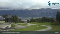 Archiv Foto Webcam Tulfes: Blick von der Mittelstation am Glungezer 08:00