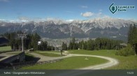 Archiv Foto Webcam Tulfes: Blick von der Mittelstation am Glungezer 12:00
