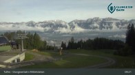 Archiv Foto Webcam Tulfes: Blick von der Mittelstation am Glungezer 08:00