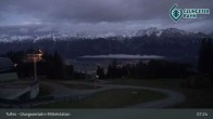 Archiv Foto Webcam Tulfes: Blick von der Mittelstation am Glungezer 06:00