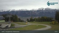 Archiv Foto Webcam Tulfes: Blick von der Mittelstation am Glungezer 12:00