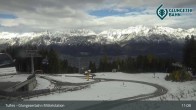 Archiv Foto Webcam Tulfes: Blick von der Mittelstation am Glungezer 10:00