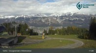 Archiv Foto Webcam Tulfes: Blick von der Mittelstation am Glungezer 10:00