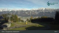 Archiv Foto Webcam Tulfes: Blick von der Mittelstation am Glungezer 08:00