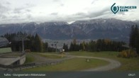 Archiv Foto Webcam Tulfes: Blick von der Mittelstation am Glungezer 08:00