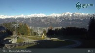 Archiv Foto Webcam Tulfes: Blick von der Mittelstation am Glungezer 08:00