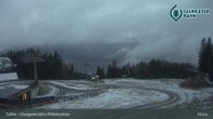 Archiv Foto Webcam Tulfes: Blick von der Mittelstation am Glungezer 02:00