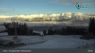 Archiv Foto Webcam Tulfes: Blick von der Mittelstation am Glungezer 07:00