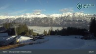 Archiv Foto Webcam Tulfes: Blick von der Mittelstation am Glungezer 08:00